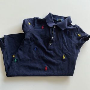 Polo navy dress